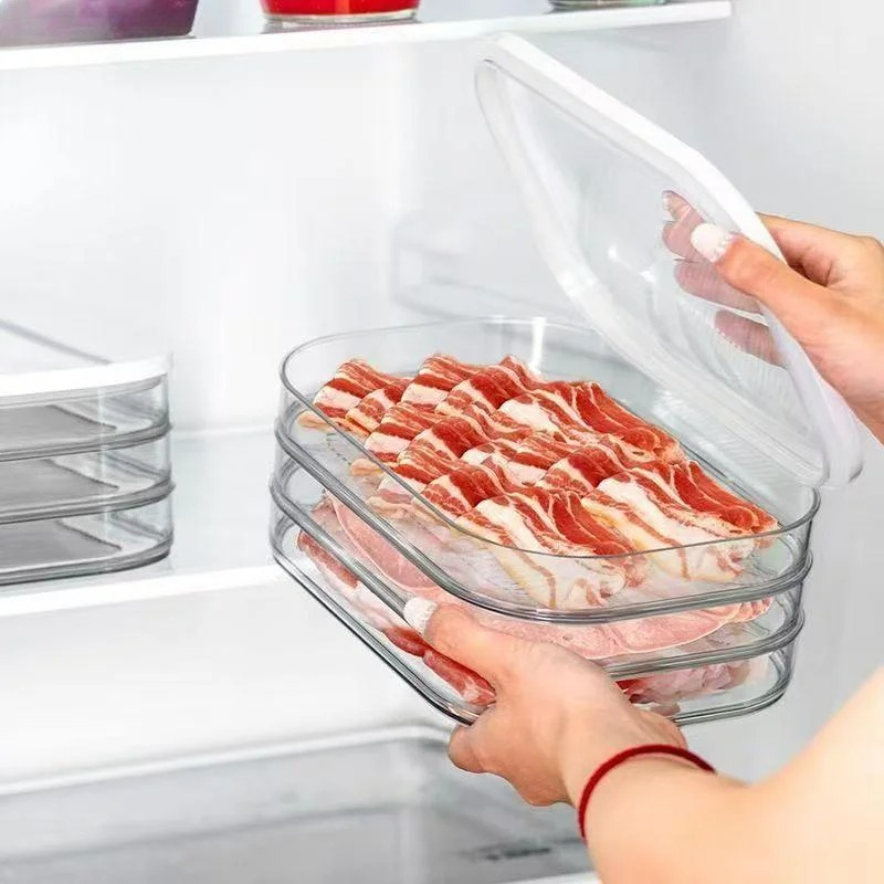 Meal Prep Menu - 1pc Stackable Food Storage Trays with