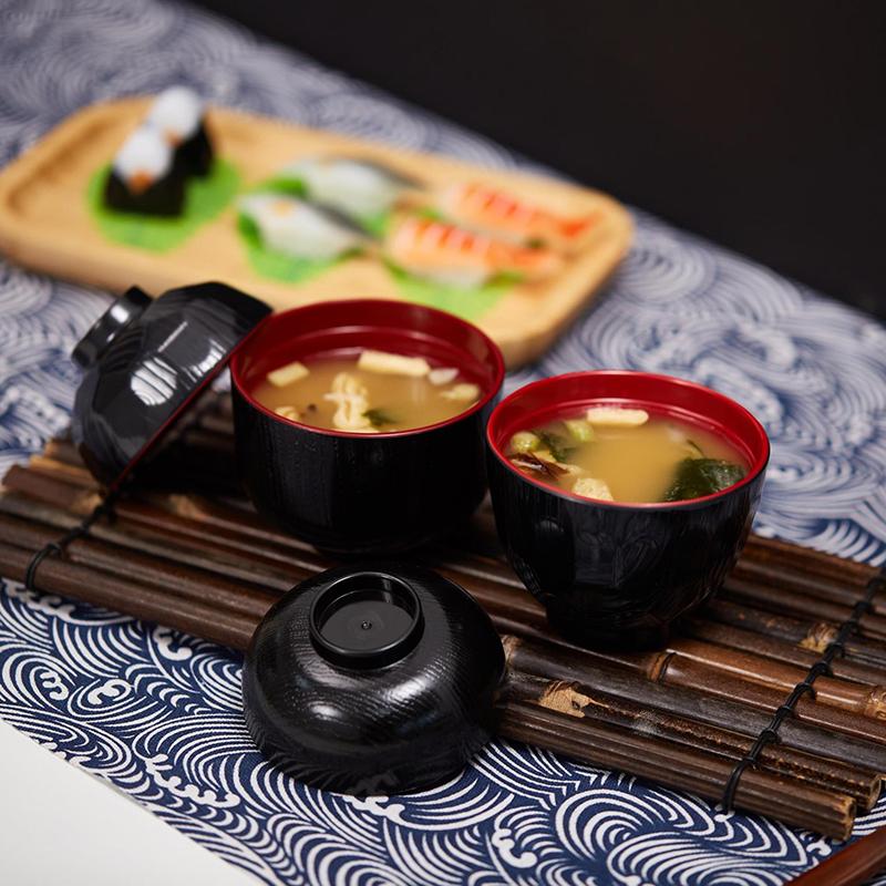 Meal Prep Rice - 2 Tone Miso Soup Bowl with