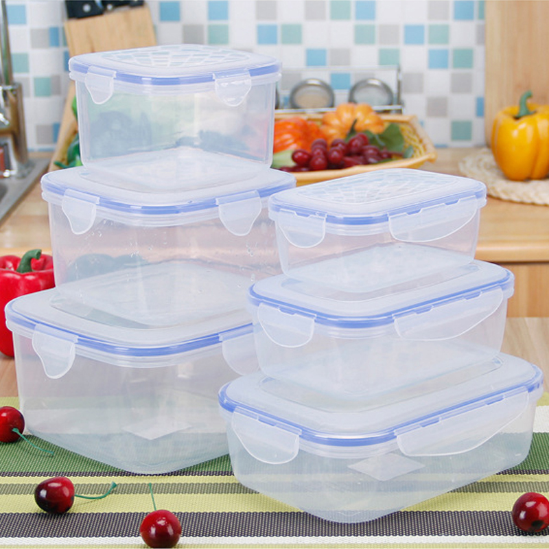 Meal Prep Tupperware - Plastic Lunch Box For Kids Bento