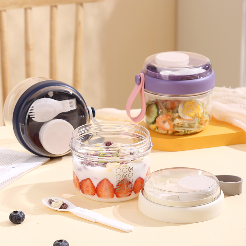 Salad Cup Reusable Leakproof O - Meal Prep Yogurt Cups recension och pris
