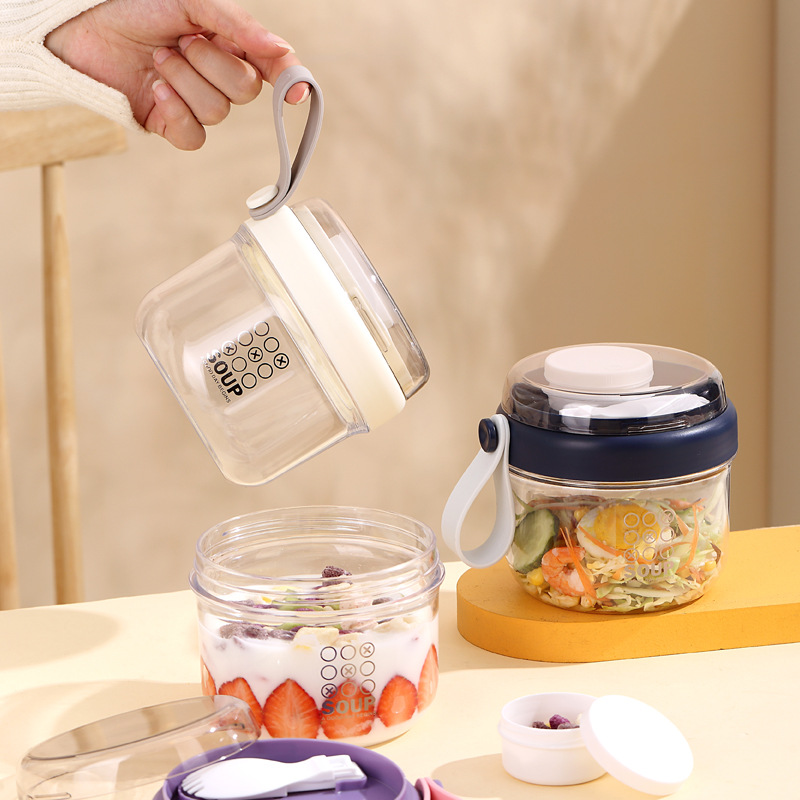 Salad Cup Reusable Leakproof O - Meal Prep Yogurt Cups recension och pris
