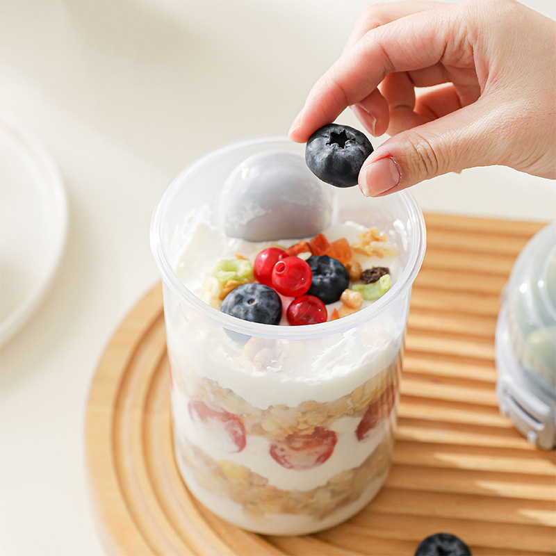 600ML Salad Oatmeal Cup Breakf - Meal Prep Yogurt Cups recension och pris