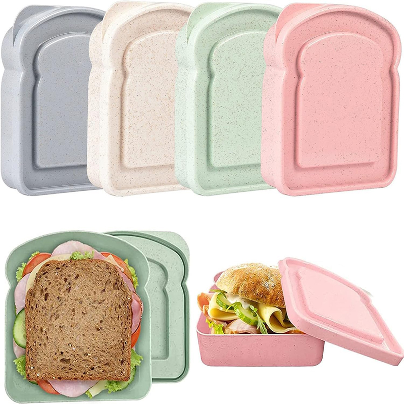 Sandwich Containers Lunch Box  - Meal Prep Tupperware recension och pris