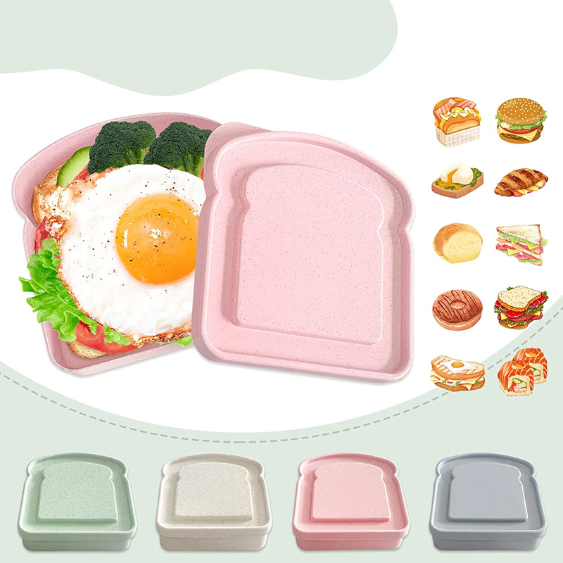 Sandwich Containers Lunch Box  - Meal Prep Tupperware recension och pris