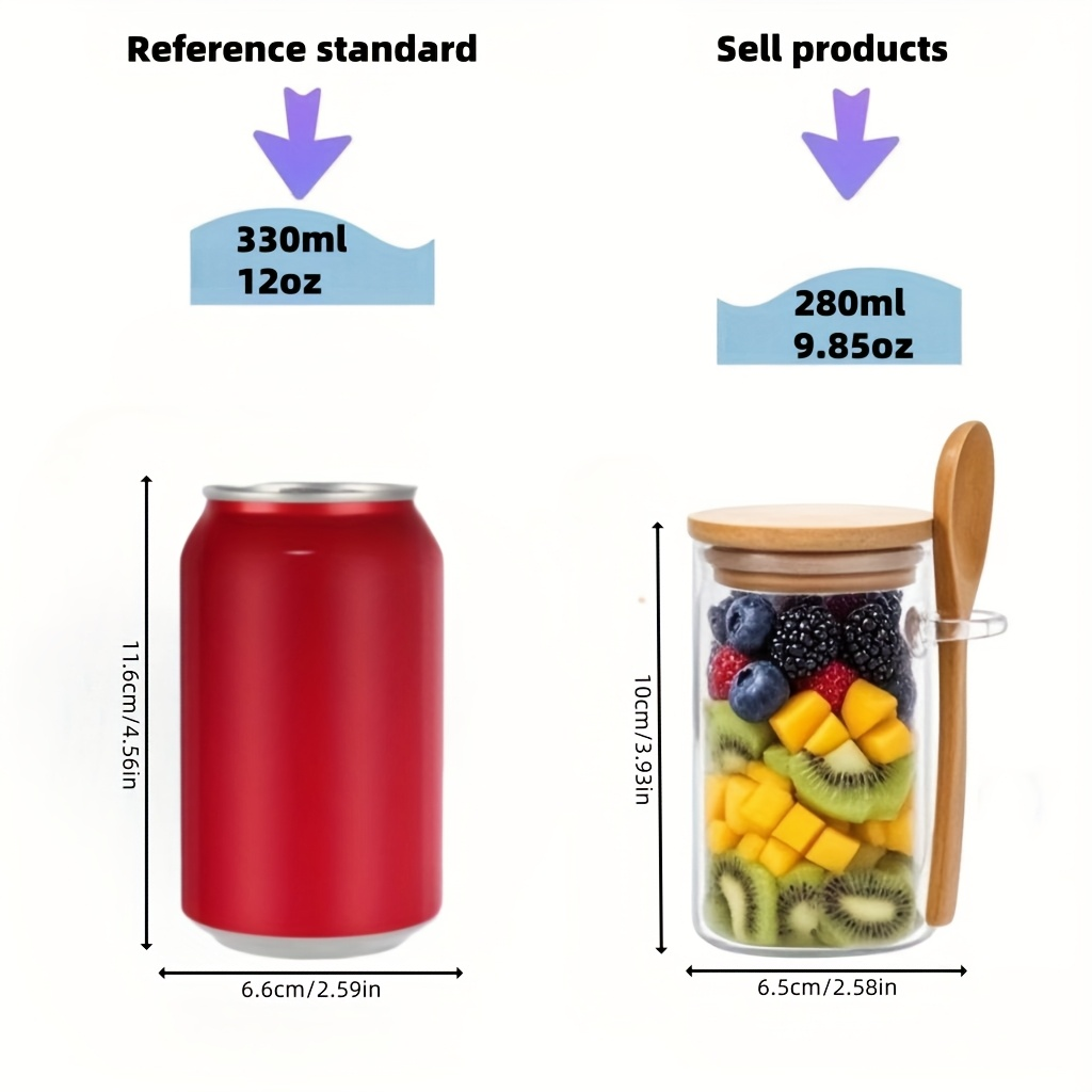 4/8/12Pcs, Oatmeal Breakfast C - Meal Prep Yogurt Cups recension och pris