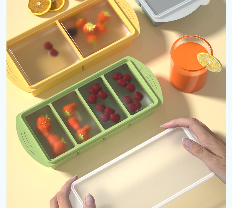 1000ML Silicone Freezer Tray w - Meal Prep Menu recension och pris