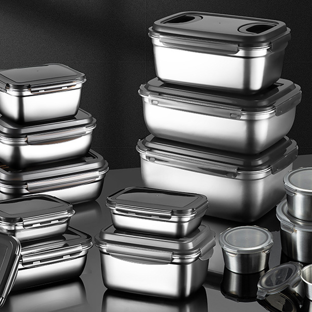 Stainless Steel Food Storage C - Meal Prep Oven Safe Containers recension och pris