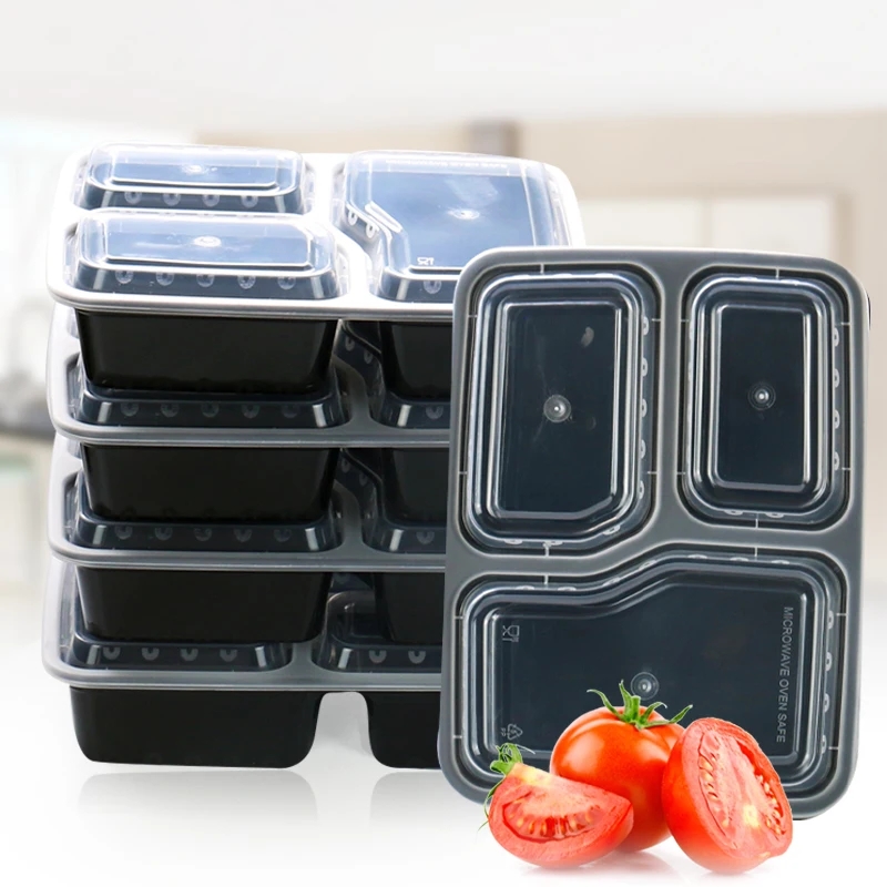 7 Pack 3 Compartment Meal Prep - Meal Prep Tupperware recension och pris