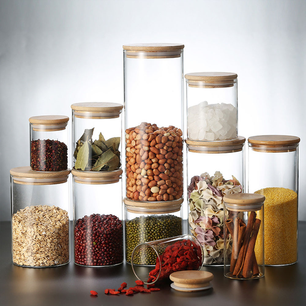 4/8pcs 250ml 500ml 1000ml Glas - Meal Prep Glass Containers recension och pris