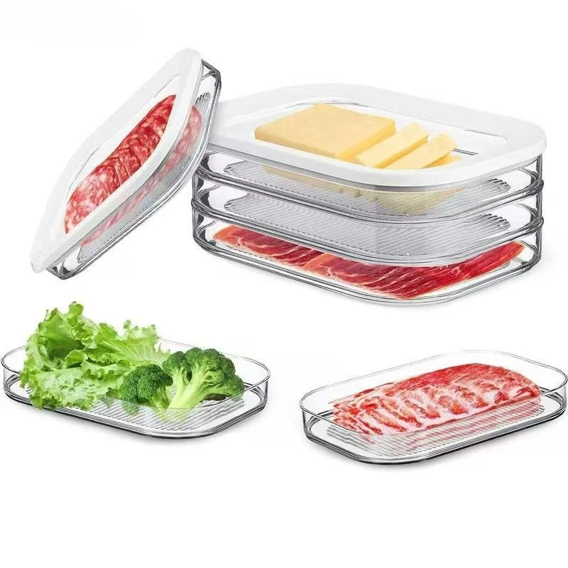 1pc Stackable Food Storage Tra - Meal Prep Menu recension och pris