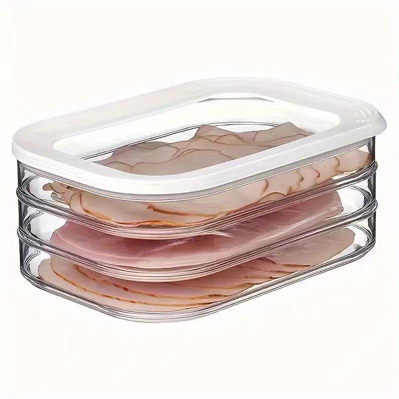 1pc Stackable Food Storage Tra - Meal Prep Menu recension och pris