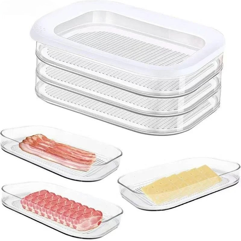 1pc Stackable Food Storage Tra - Meal Prep Menu recension och pris