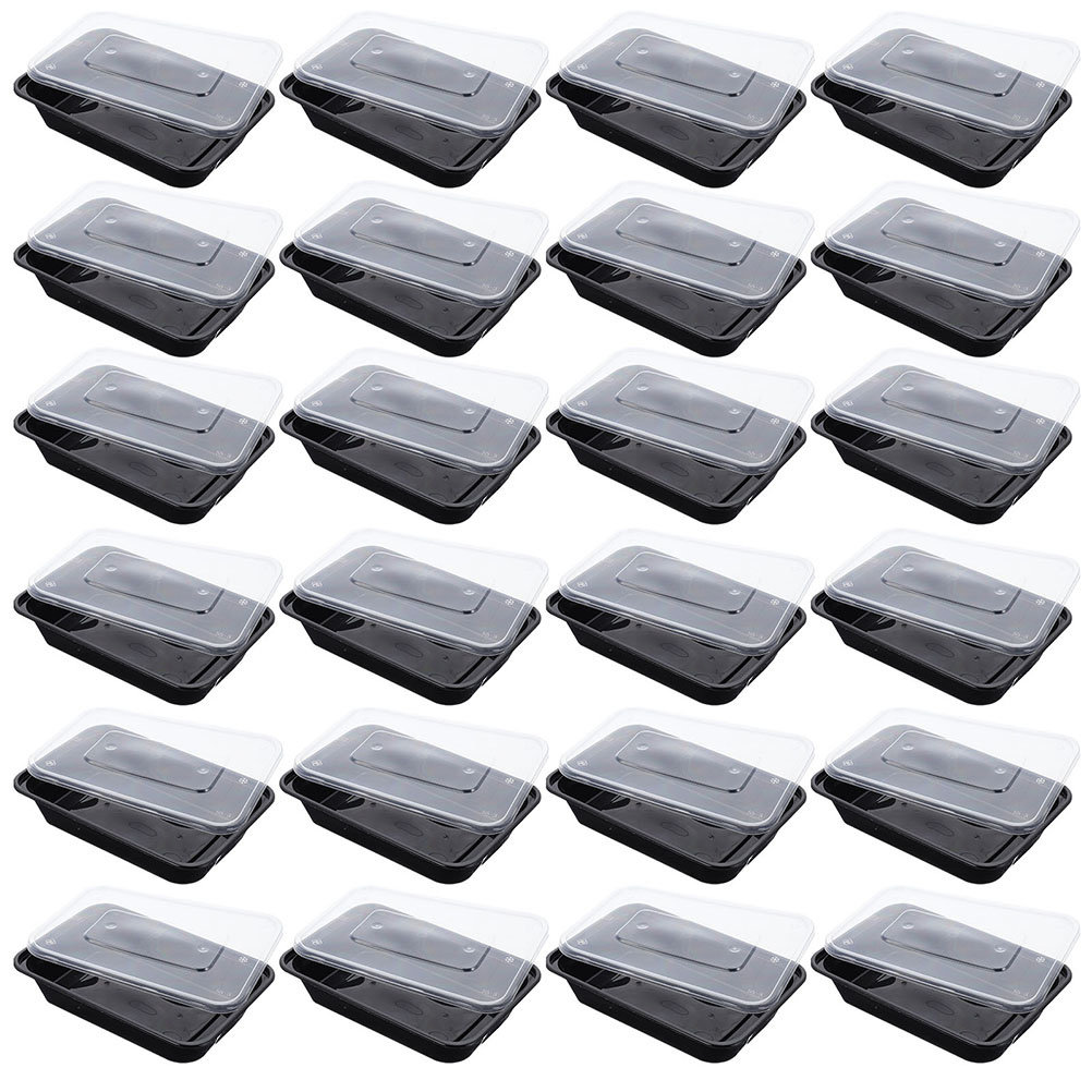 50pcs Disposable Rectangular F - Meal Prep Rice recension och pris