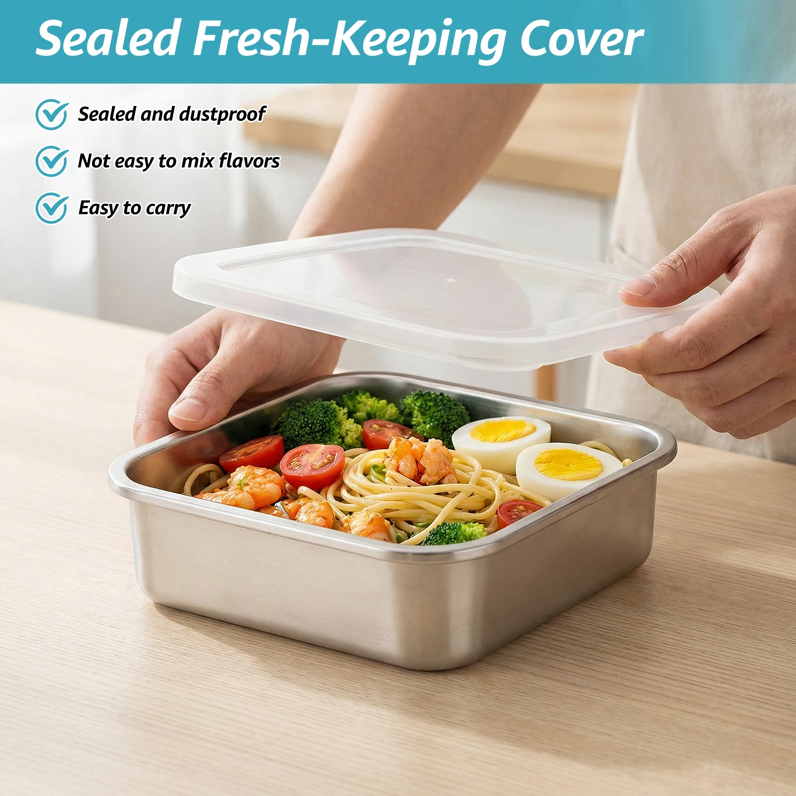2 in 1 Stainless Steel Fruit W - Meal Prep Rice recension och pris