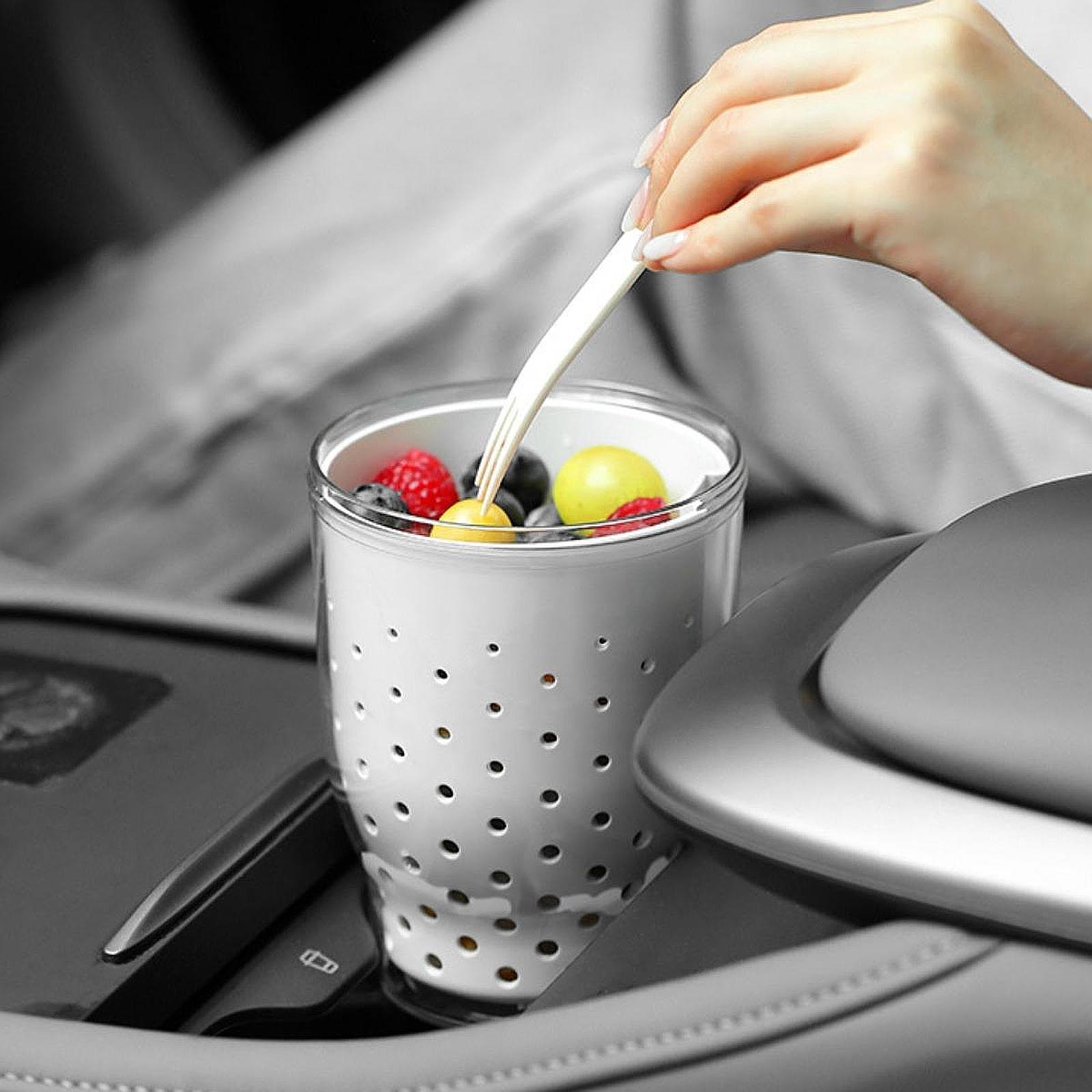 Fruit Salad Storage Cup Secure - Meal Prep Yogurt Cups recension och pris