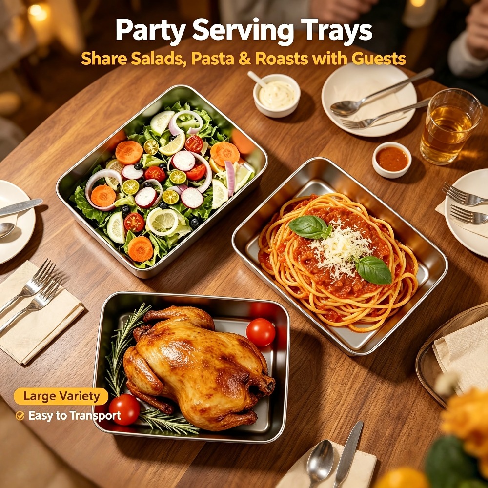 6pcs Stainless Steel Food Stor - Meal Prep Menu recension och pris
