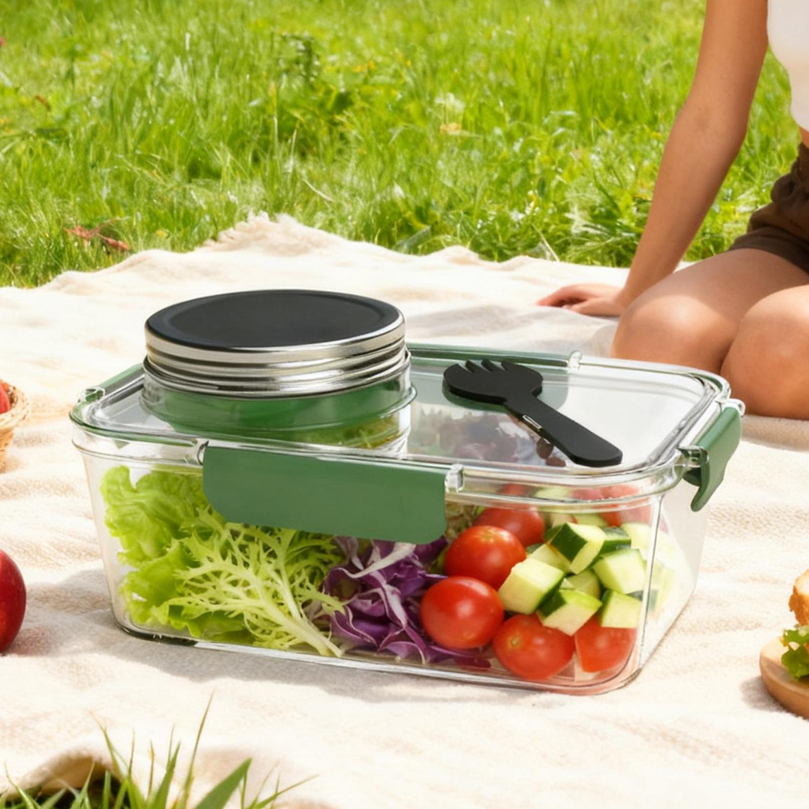 Salad Container 2.5 OZ Storage - Meal Prep For Office recension och pris