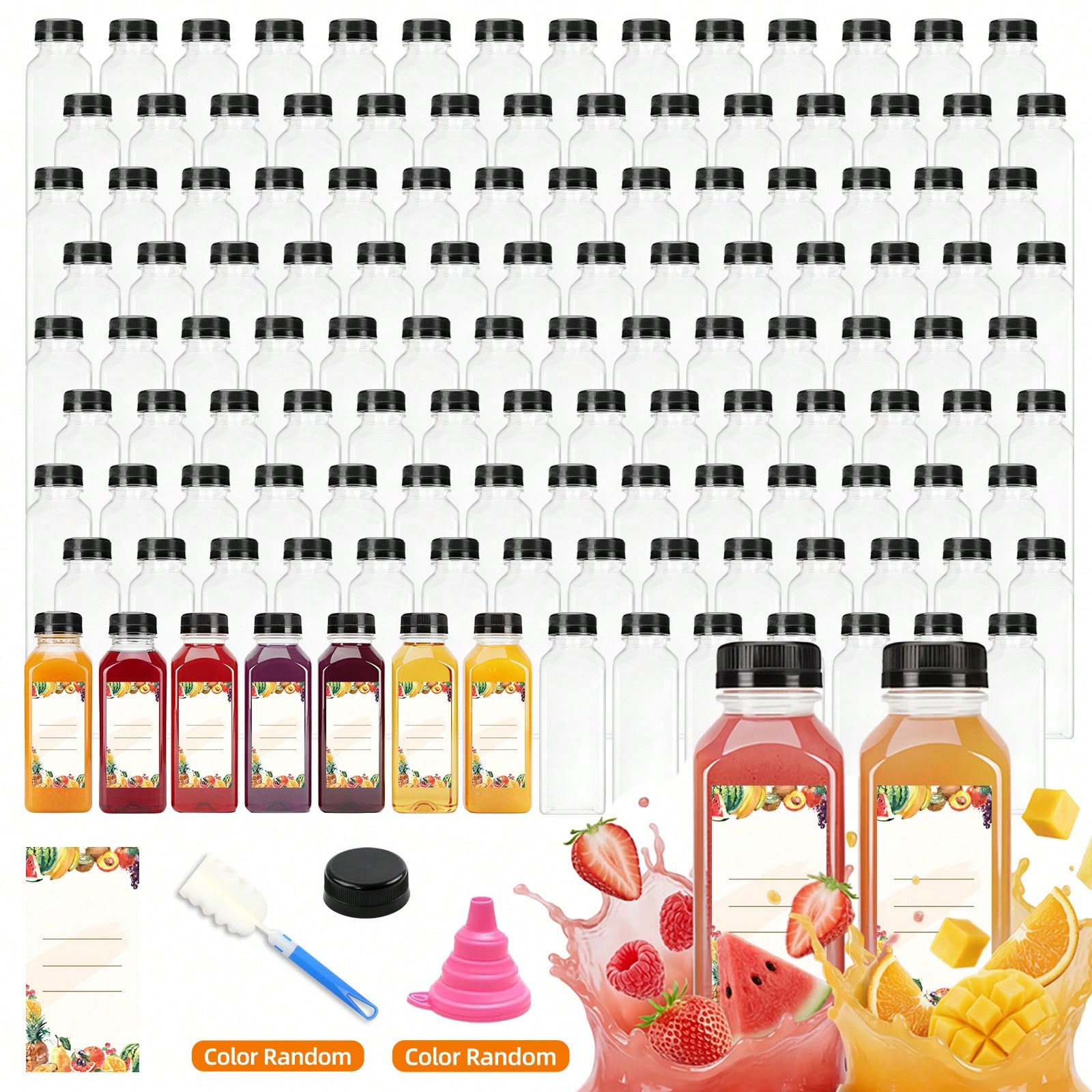 Plastic Juice Bottles Modern S - Meal Prep Smoothies recension och pris