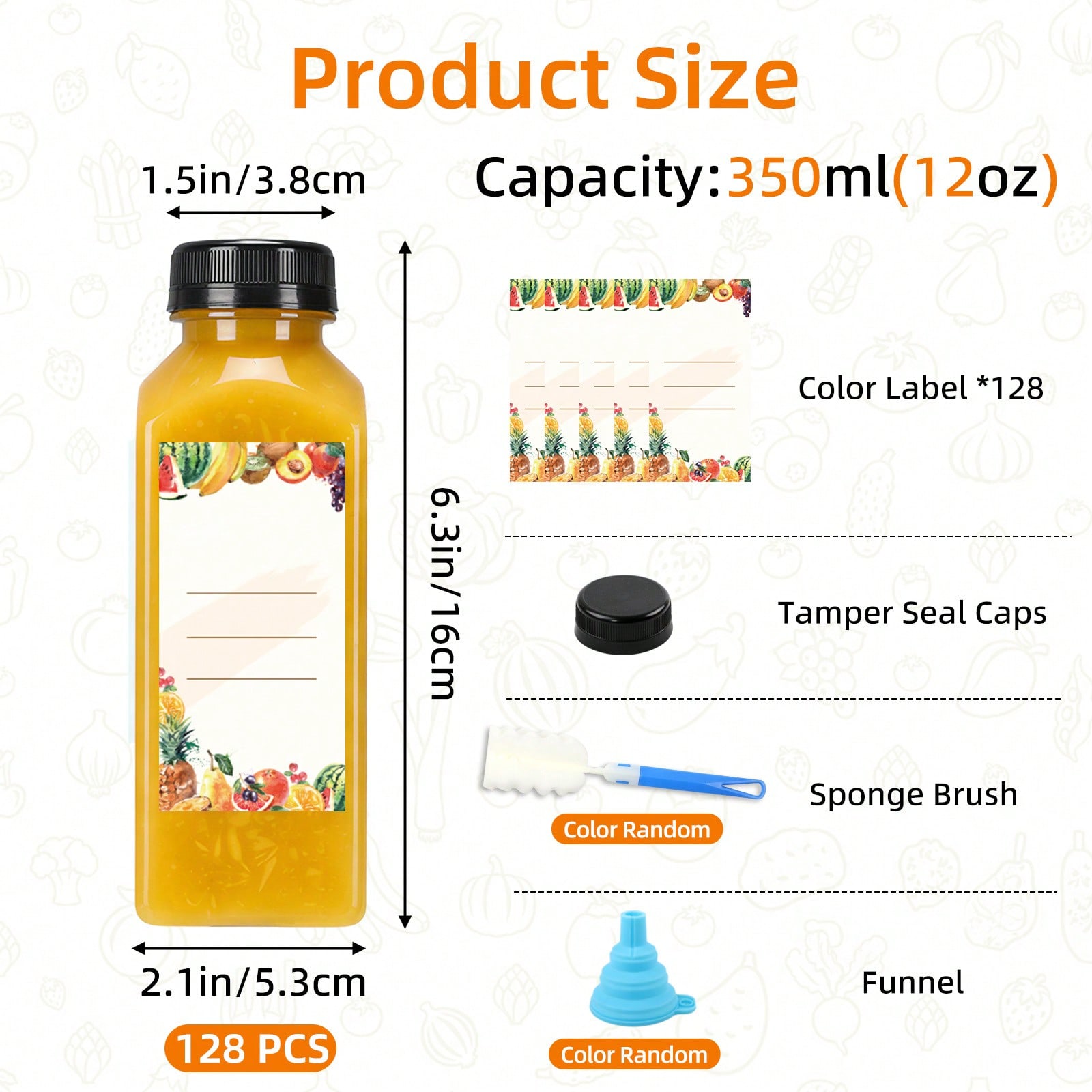 Plastic Juice Bottles Modern S - Meal Prep Smoothies recension och pris
