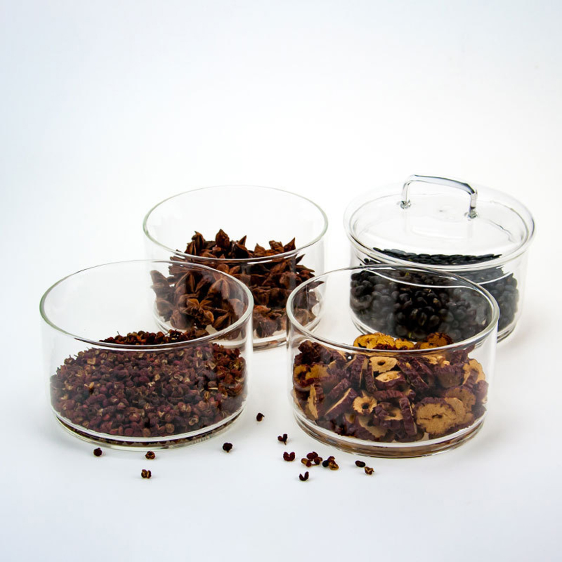 Multilayer Stackable Glass Bot - Meal Prep Glass Containers recension och pris