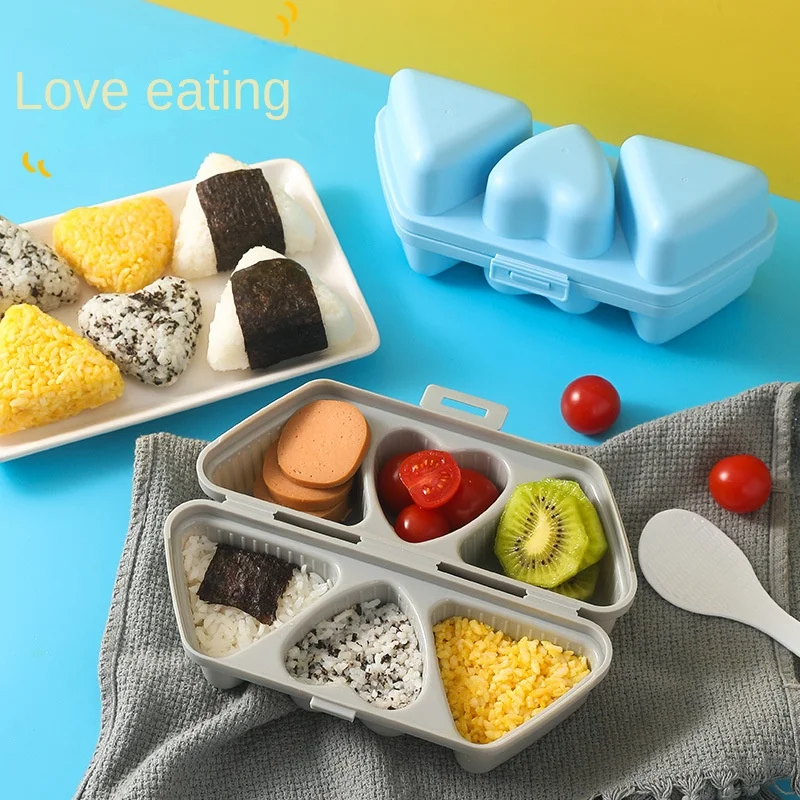 Folding Portable Triangle Love - Meal Prep Rice recension och pris