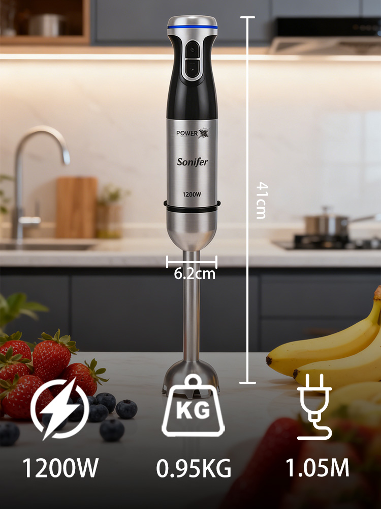 Hand Blender Sonifer SF-8180 1 - Meal Prep Smoothies recension och pris