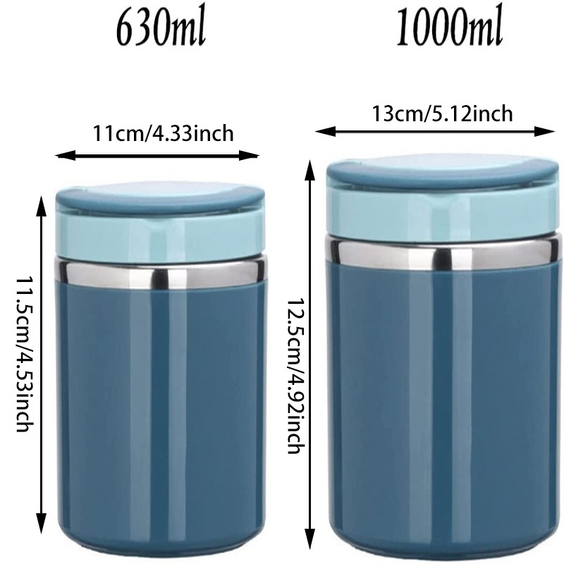Soup Thermos Food Jar Insulate - Meal Prep Tupperware recension och pris