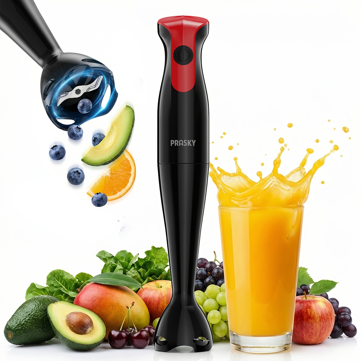 Immersion Hand Blender Electri - Meal Prep Smoothies recension och pris
