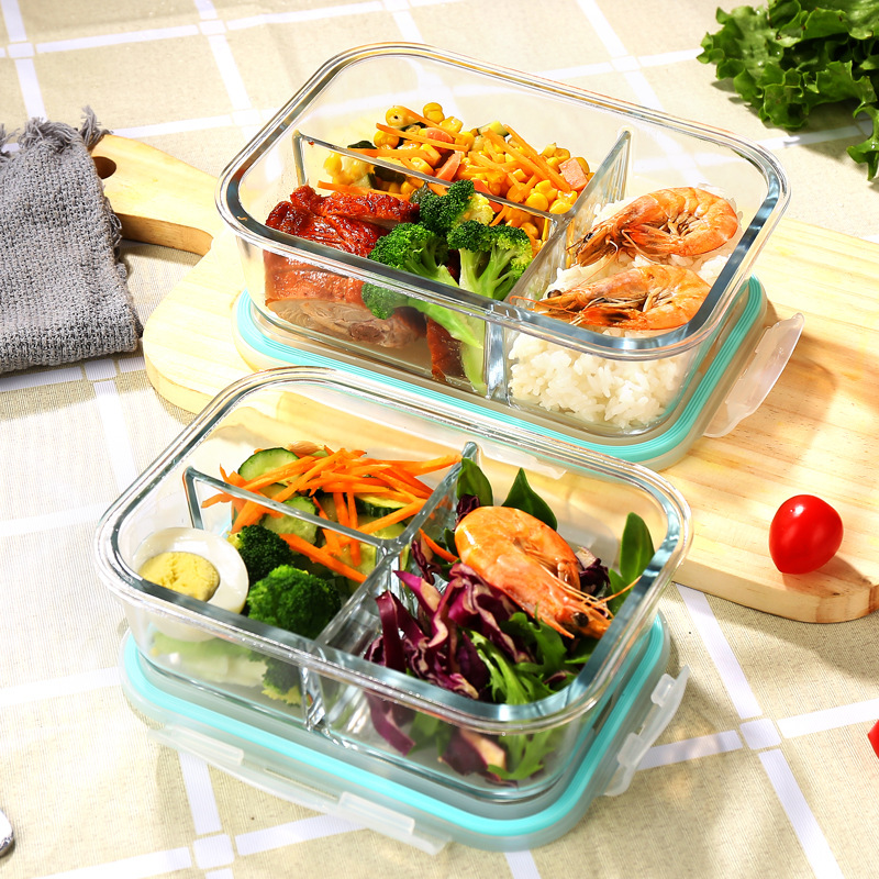 Glass Fresh-Keeping Box high B - Meal Prep Glass Containers recension och pris