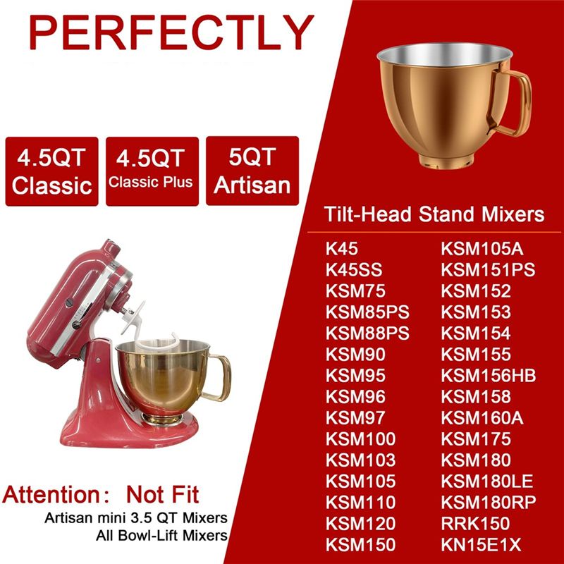 A27F-5 QT Stainless Steel Mixe - Kitchenaid Mixer Artisan 5Qt recension och pris