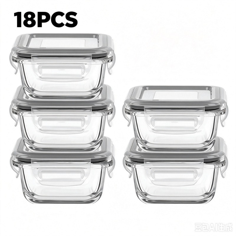 Glass Food Storage Containers  - Meal Prep Oven Safe Containers recension och pris