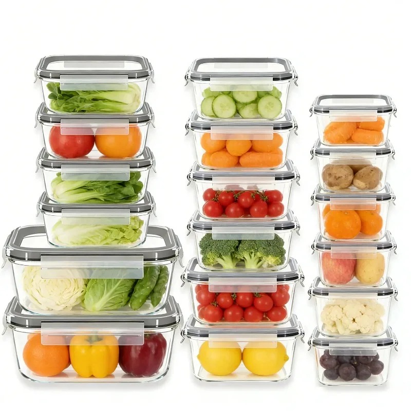 Glass Food Storage Containers  - Meal Prep Oven Safe Containers recension och pris