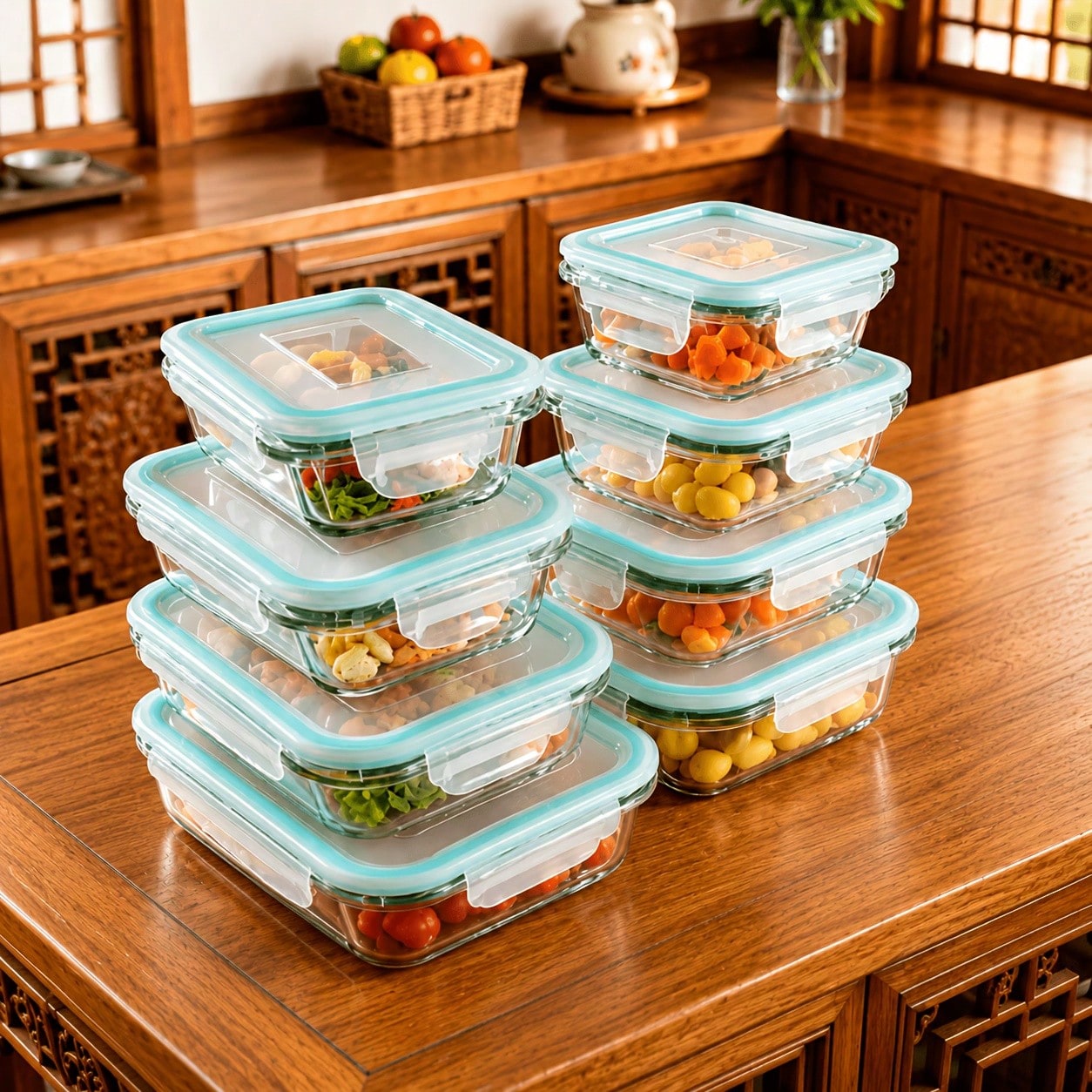 Glass Food Storage Containers  - Meal Prep Oven Safe Containers recension och pris