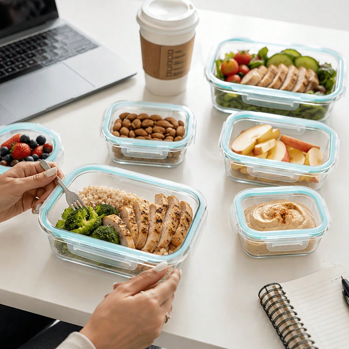 Glass Food Storage Containers  - Meal Prep Oven Safe Containers recension och pris