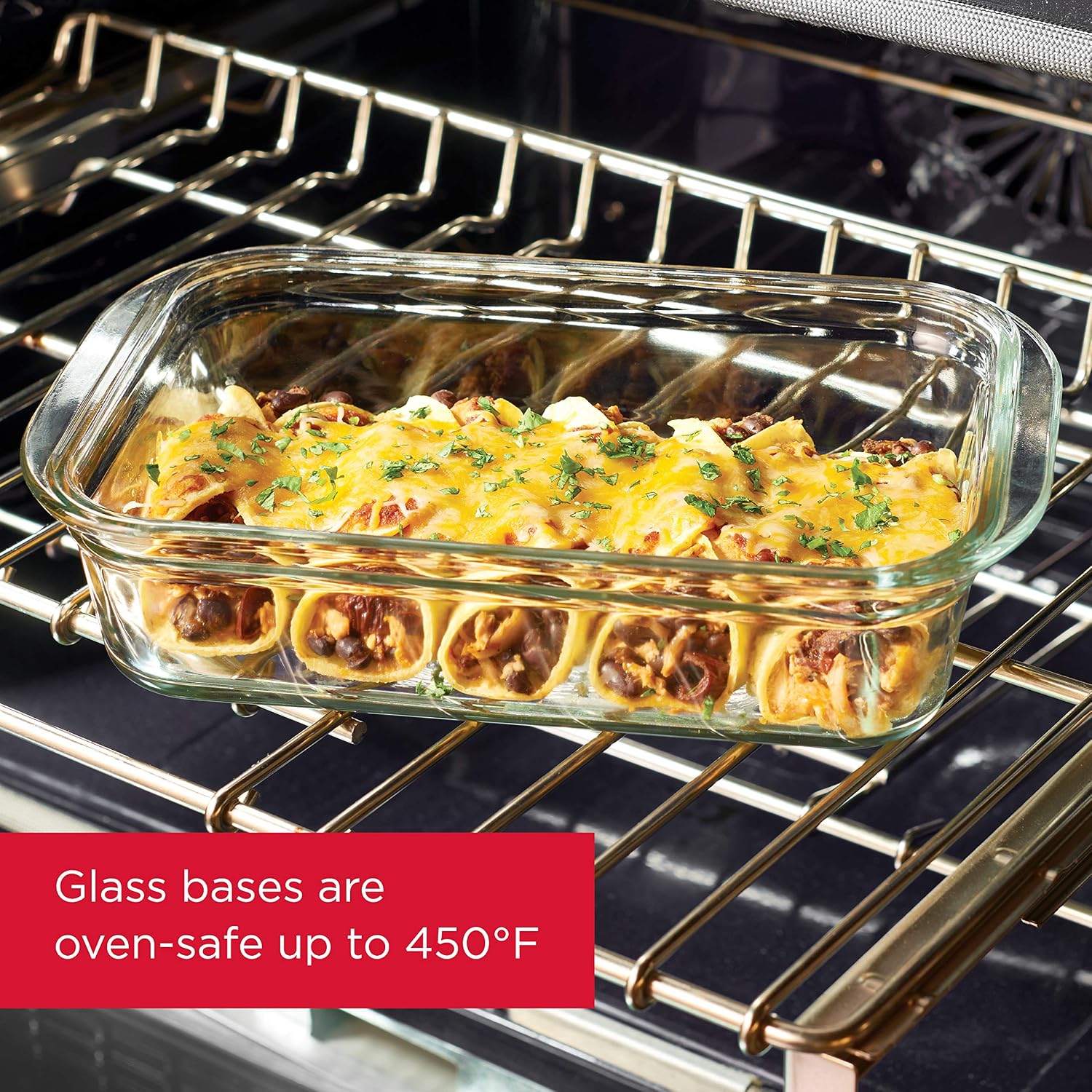 Glass Food Storage Set of 4 Co - Meal Prep Oven Safe Containers recension och pris