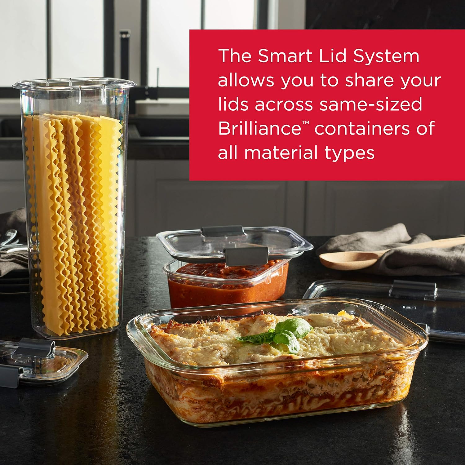 Glass Food Storage Set of 4 Co - Meal Prep Oven Safe Containers recension och pris