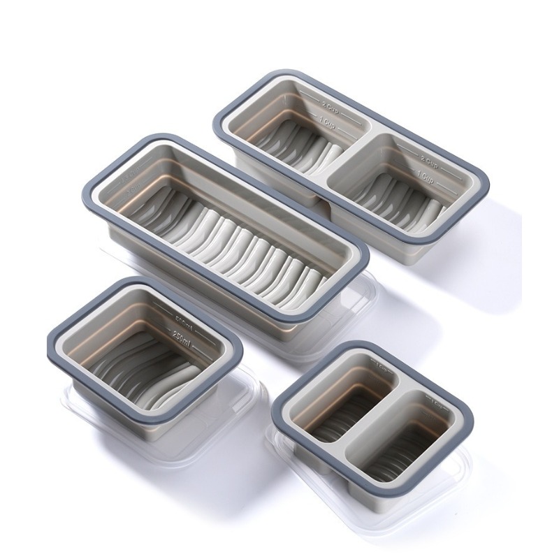 Silicone Freezer Molds Ice Cub - Meal Prep Oven Safe Containers recension och pris