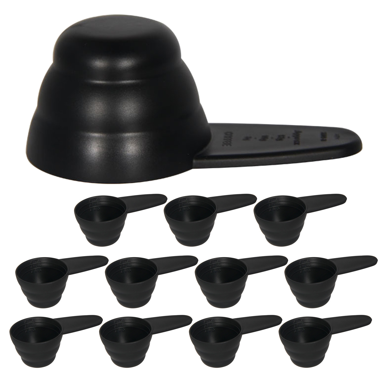 12Pcs Gram Measuring Scoops Po - Meal Prep Protein recension och pris