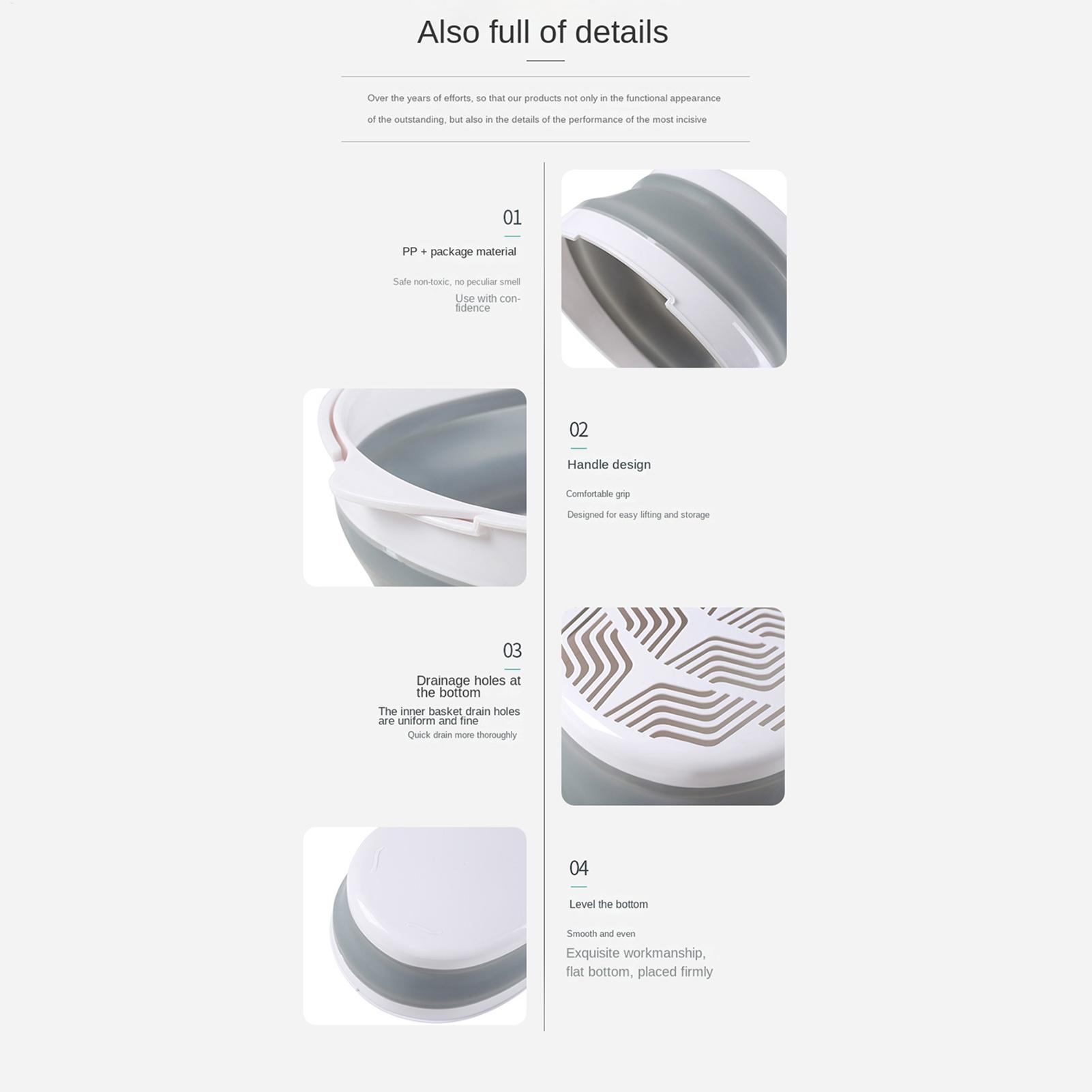 Foldable Strainer Double-Layer - Meal Prep For Office recension och pris