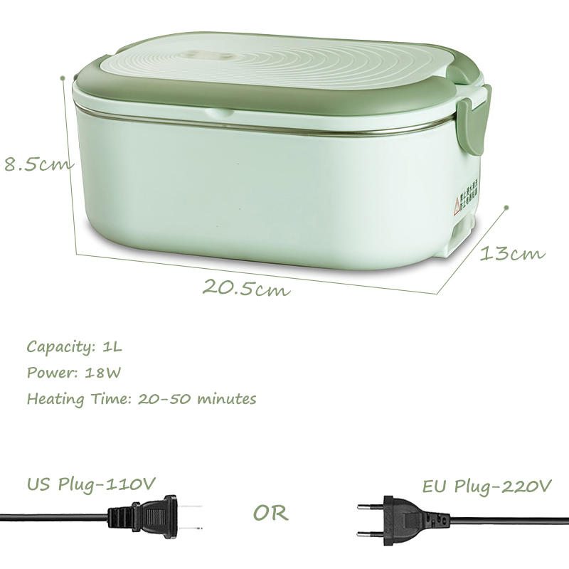 220V 110V Electric Lunch Box S - Meal Prep Tupperware recension och pris