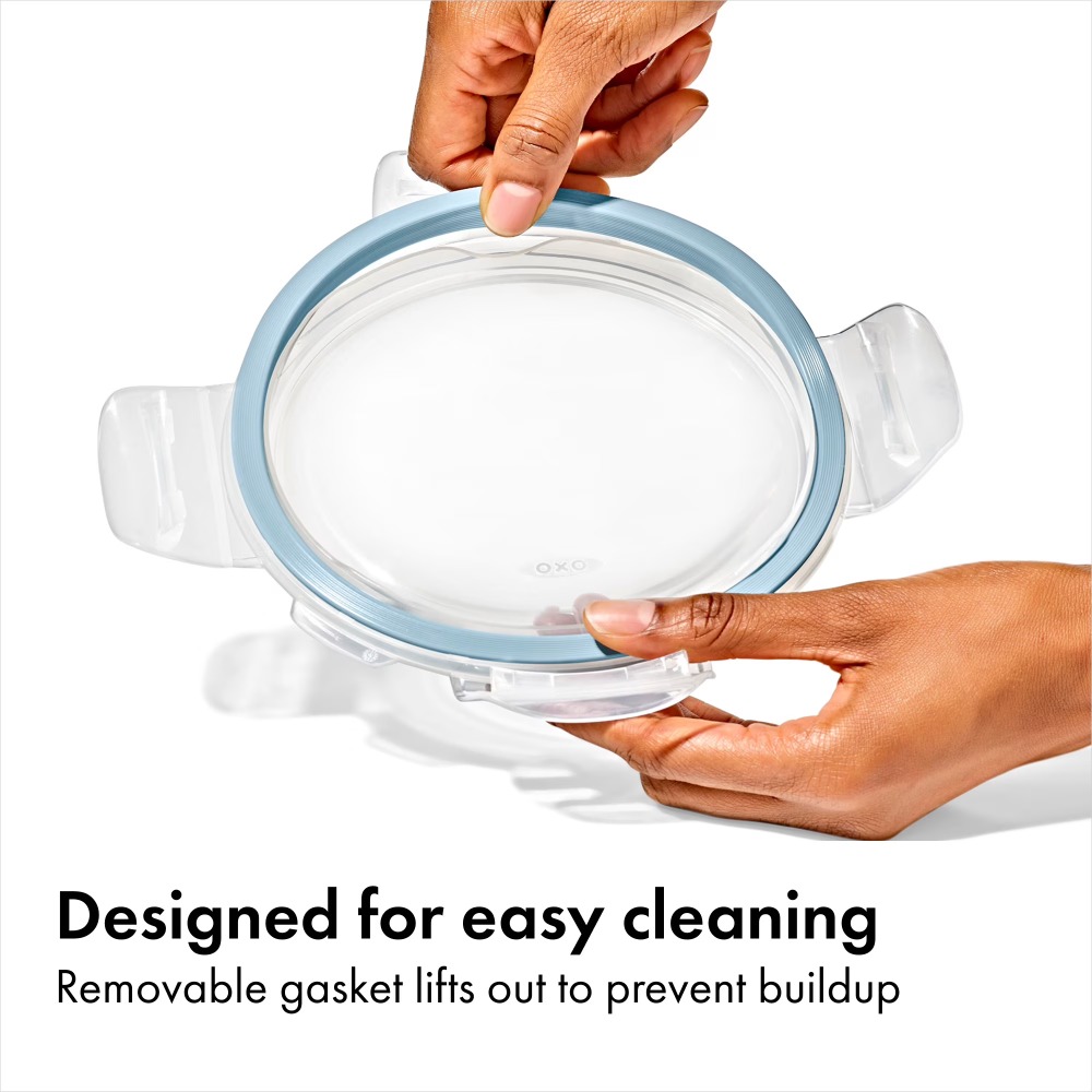 Smart Seal 2-Cup Round Glass F - Meal Prep Oven Safe Containers recension och pris