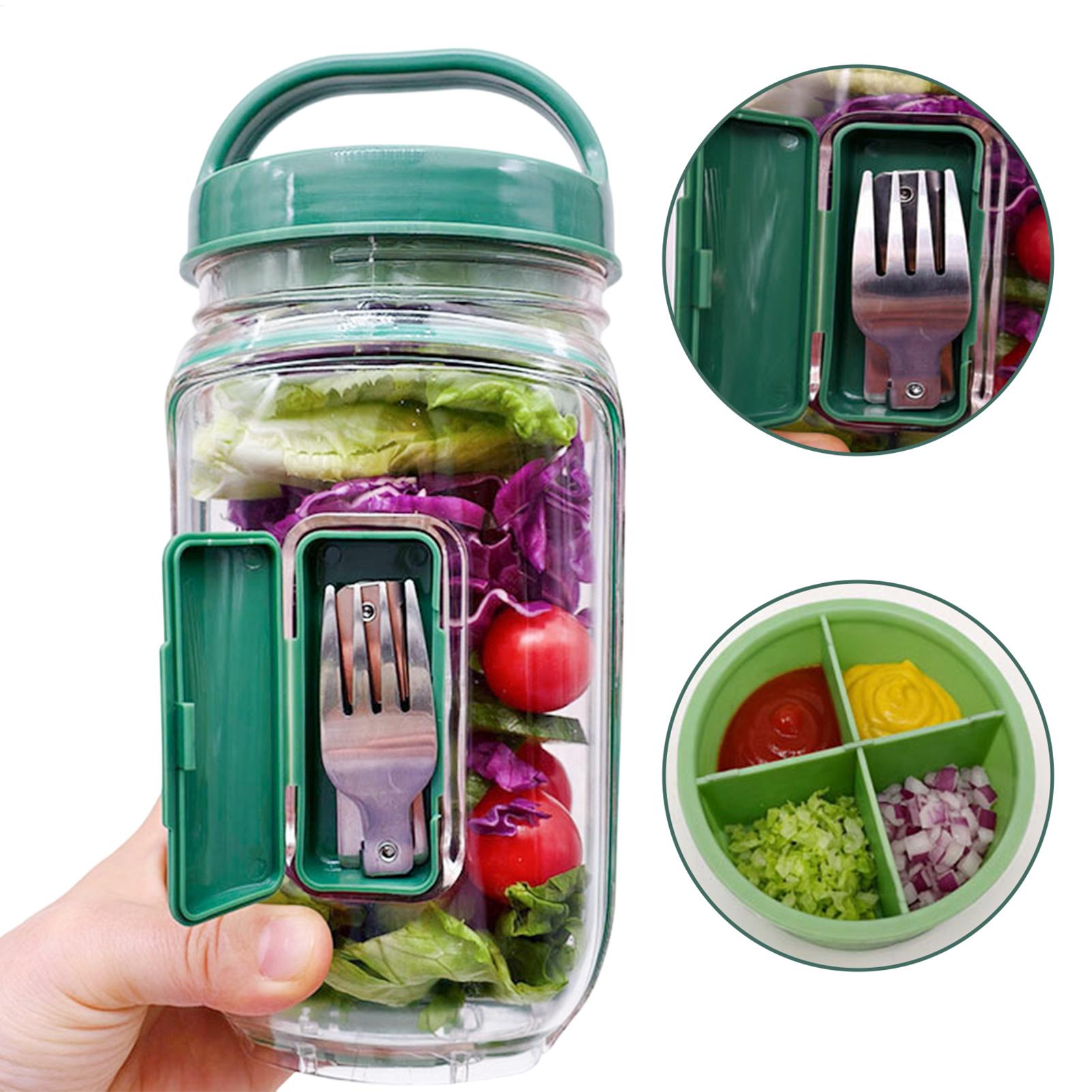 1000ml Leakproof Salad Contain - Meal Prep For Office recension och pris