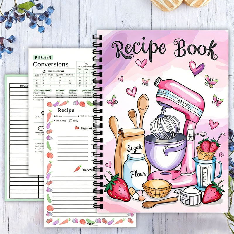 Recipe Logbook 100 Sheets Empt - Meal Prep Menu recension och pris