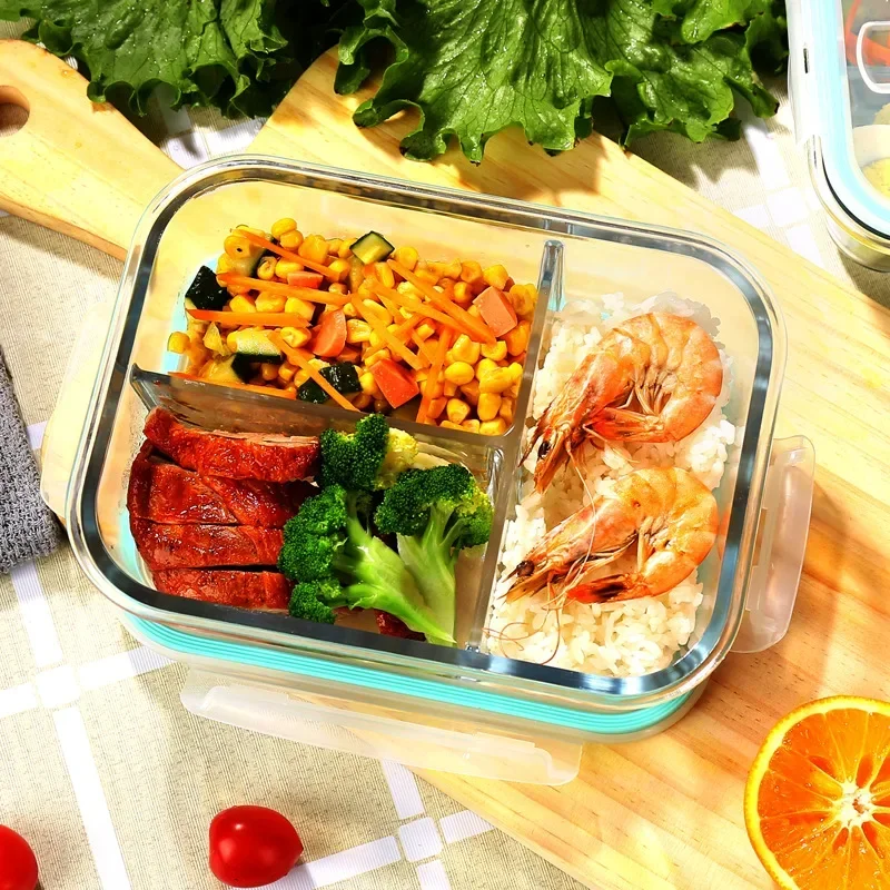 Glass Fresh-Keeping Box high B - Meal Prep Glass Containers recension och pris
