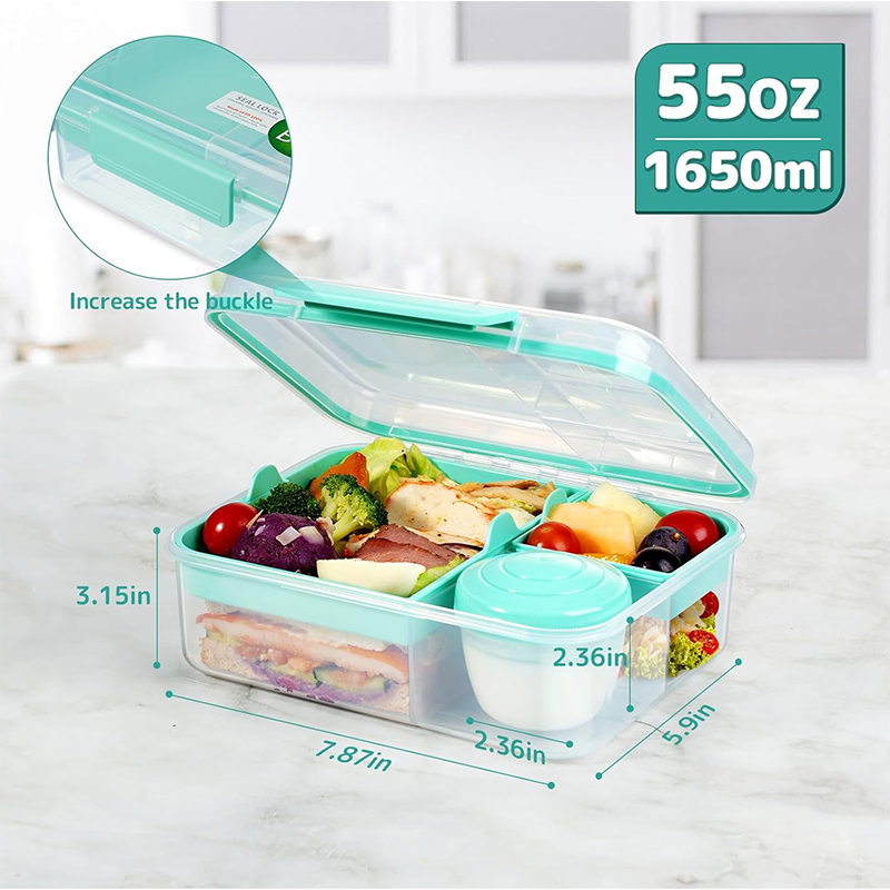 4 Compartment Leakproof Bento  - Meal Prep Menu recension och pris