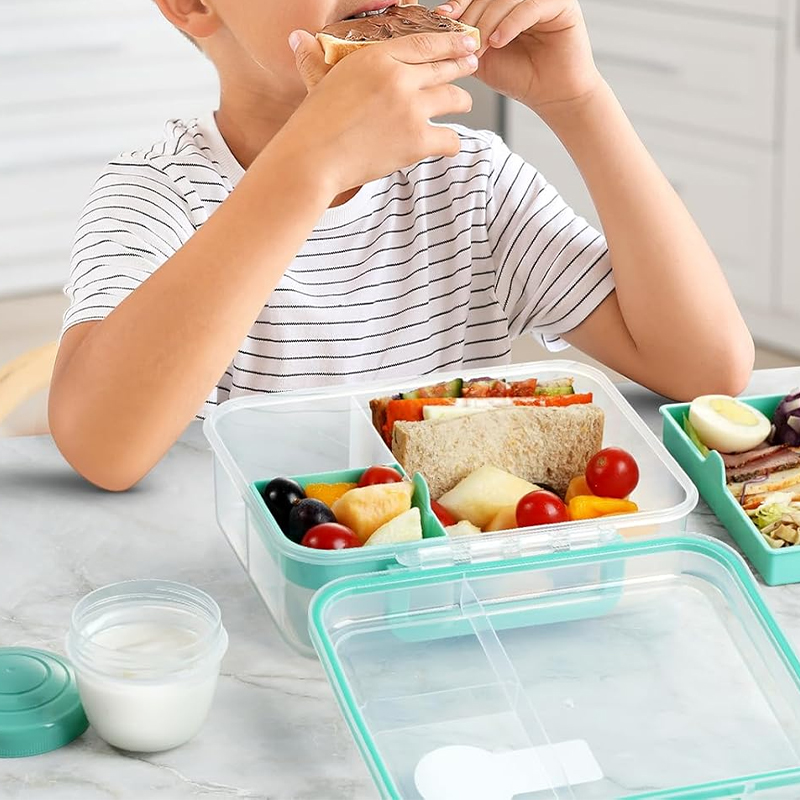 4 Compartment Leakproof Bento  - Meal Prep Menu recension och pris