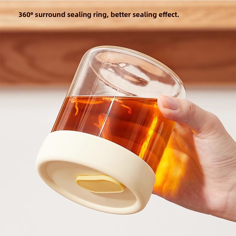 Clear Glass Jars Bone Broth Fr - Meal Prep Oven Safe Containers recension och pris
