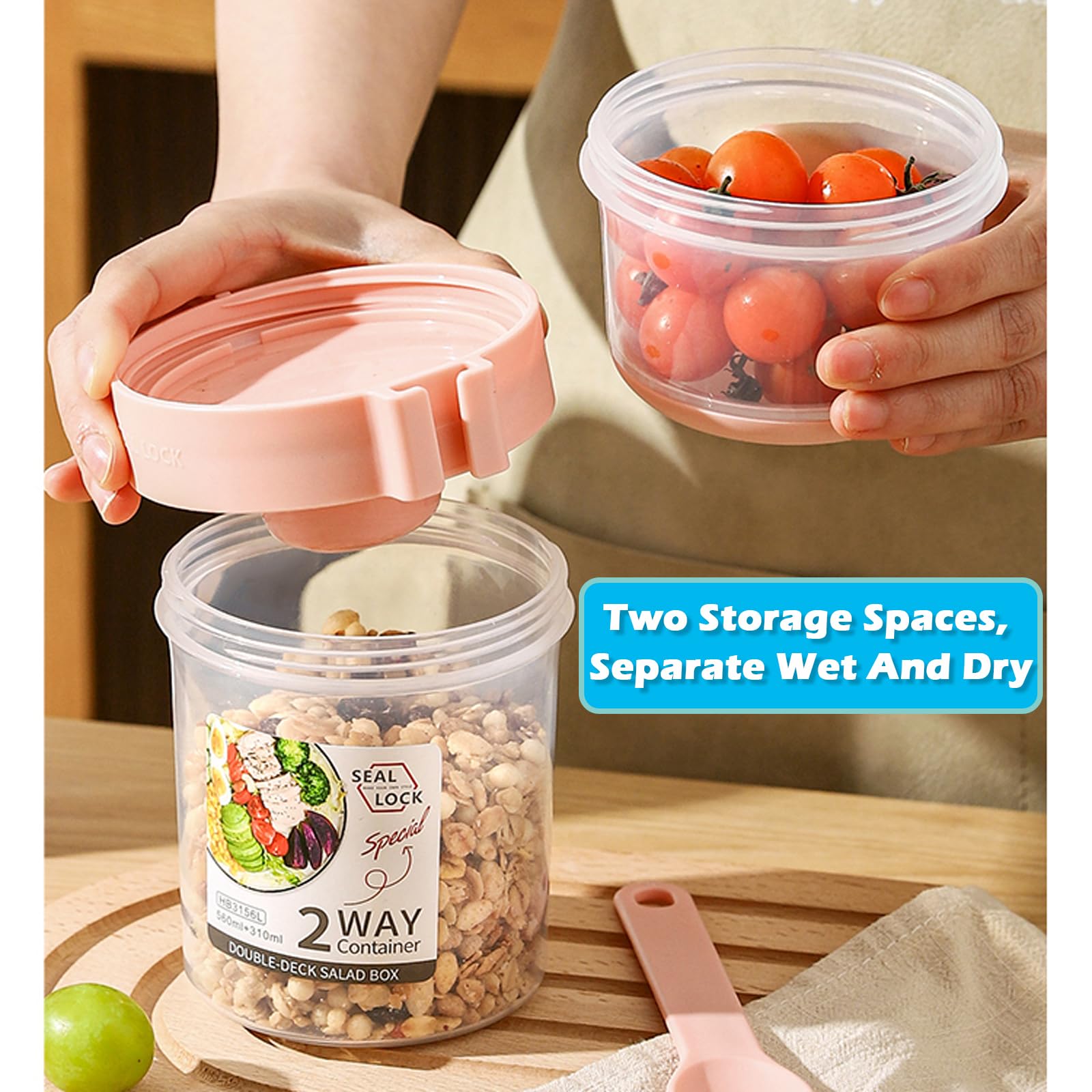 SoftAura Breakfast On The Go C - Meal Prep Glass Containers recension och pris