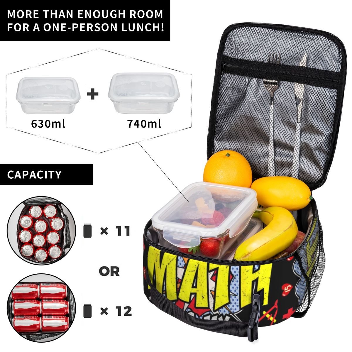 Bestselling Math Is My Superpo - Meal Prep For Office recension och pris