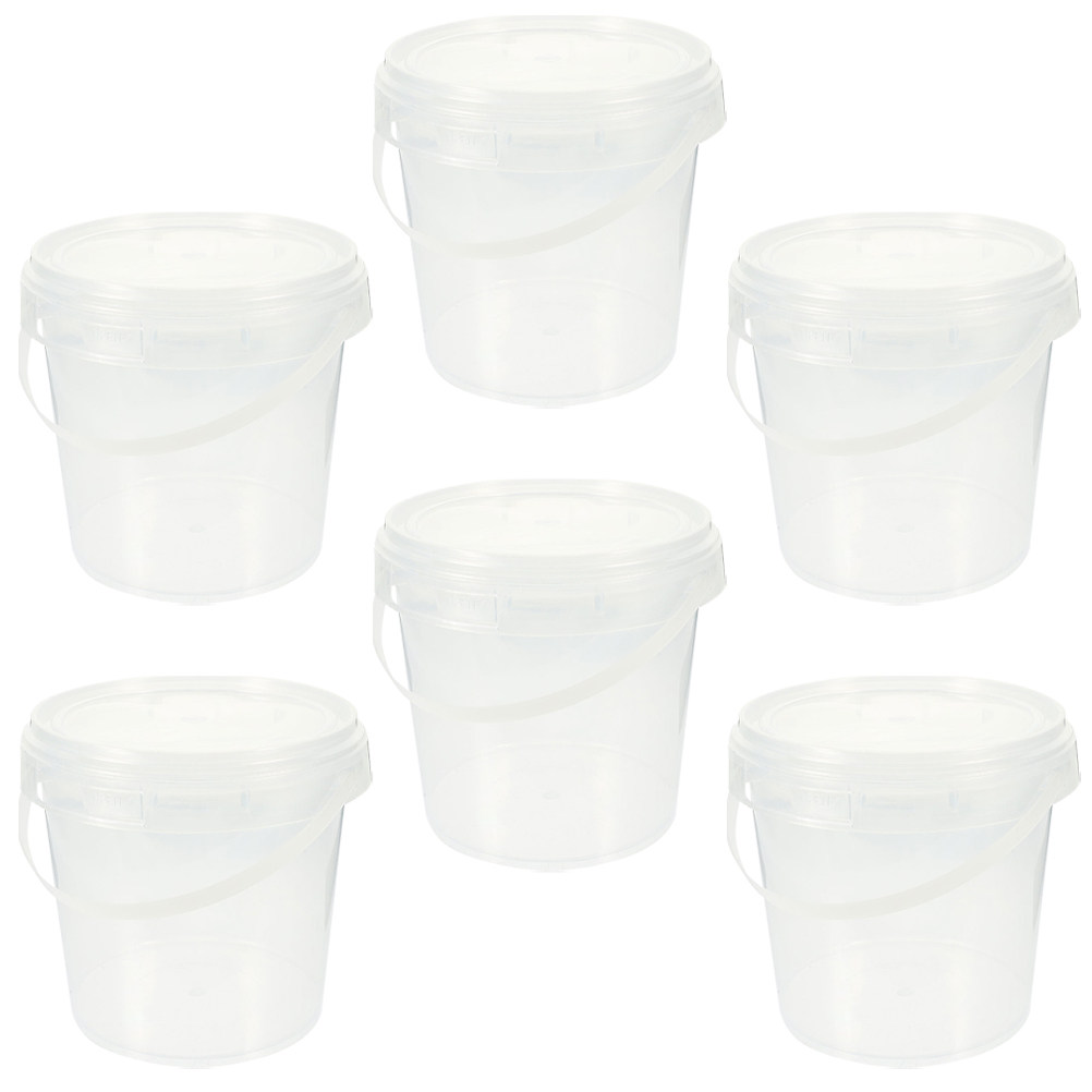 6Pcs Clear Plastic Food Storag - Meal Prep Rice recension och pris